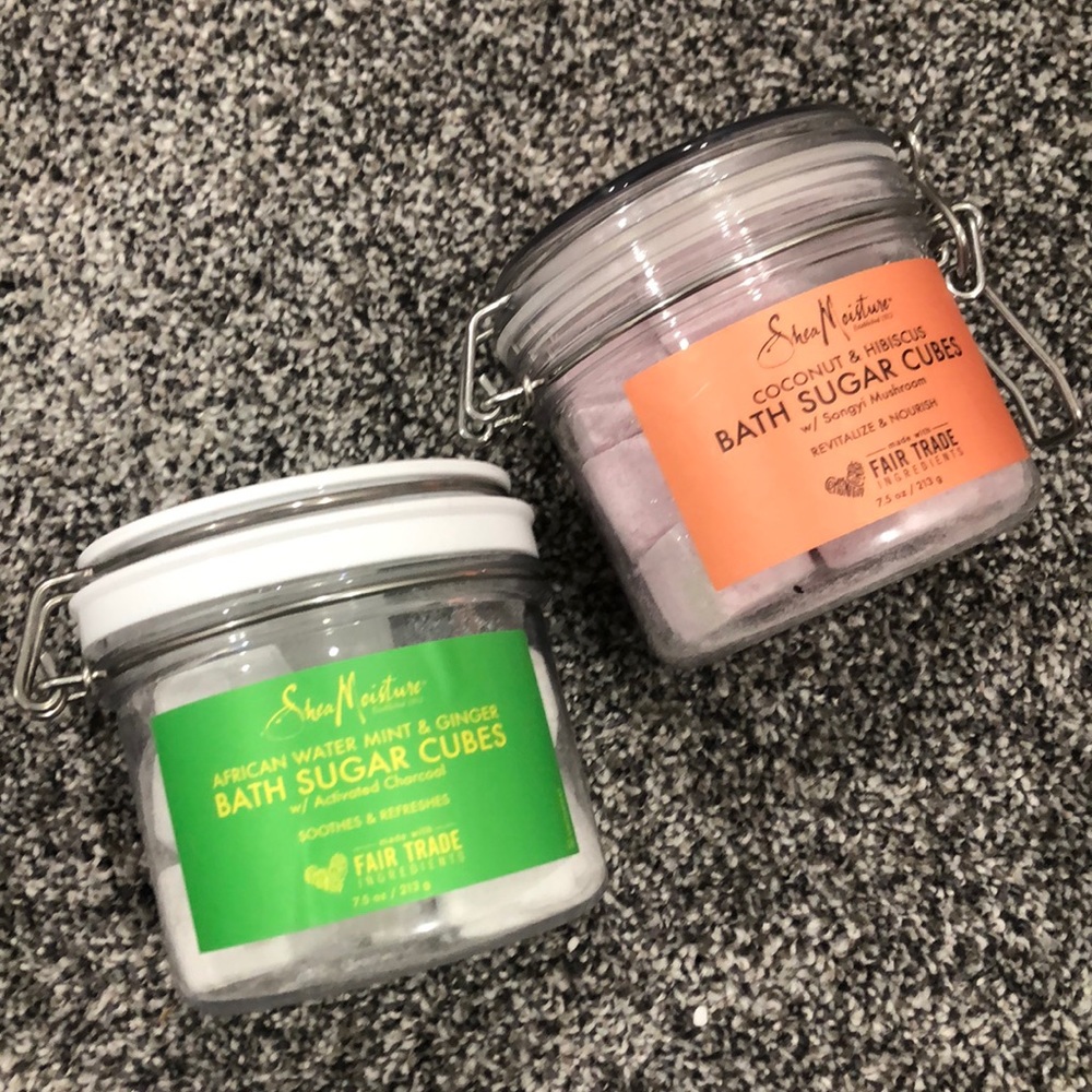 Shea Moisture Bath sugar cubes 🛀